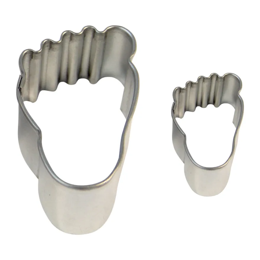 Ausstechform Metall - Fuss 2 Stück