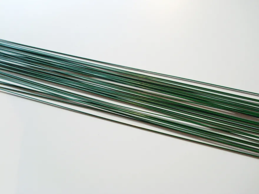 Blumendraht 22 gauge Grün