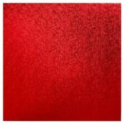 Cake Board Quadrat 30cm - Rot