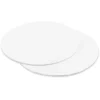 Cakecard rund - Hardboard 30cm - weiß 3 Stück