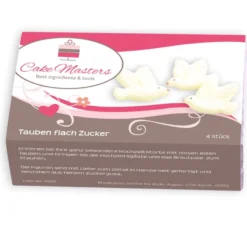 Cake Masters Tauben 3D Zucker - 5 Stück