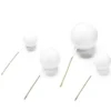 Cake Topper Bubbles Einstecker Weiß 4 Stück