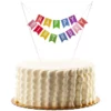 Cake Topper Girlande Bunt - Happy Birthday