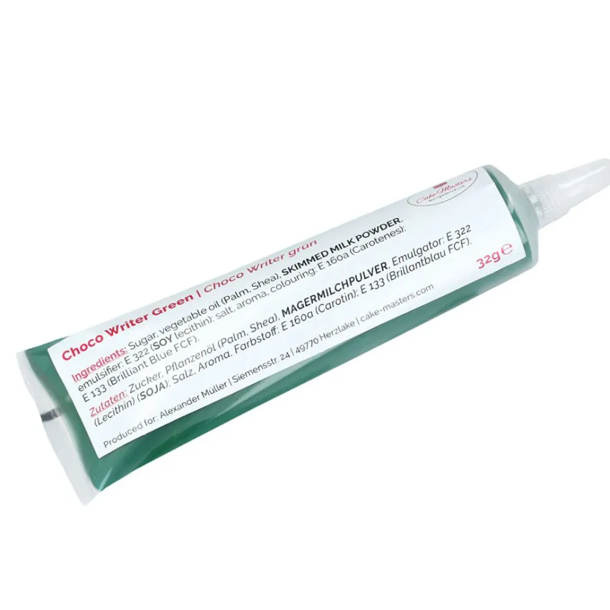 Choco Writers White- Schokoschrift - Grün 32g