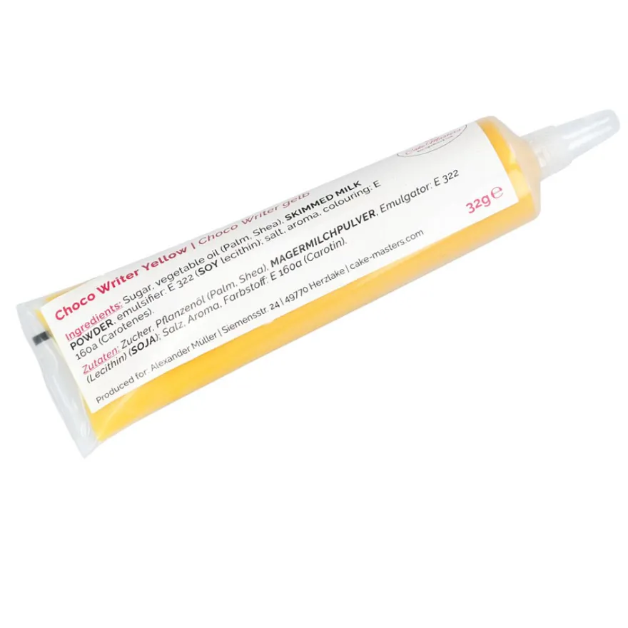 Choco Writers Yellow - Schokoschrift - Gelb 32g
