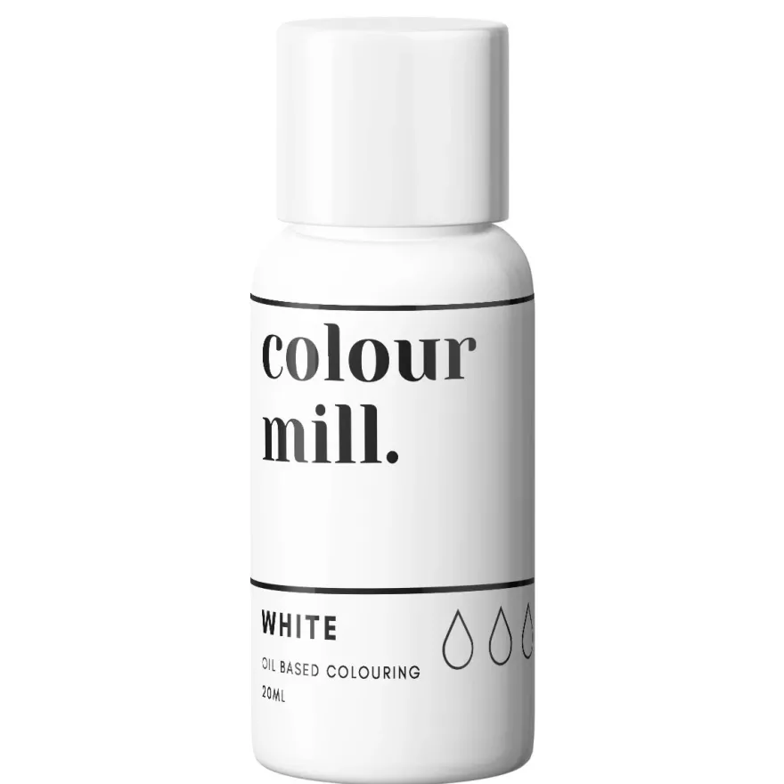 Colour Mill fettlösliche Farbe - Weiß 20ml