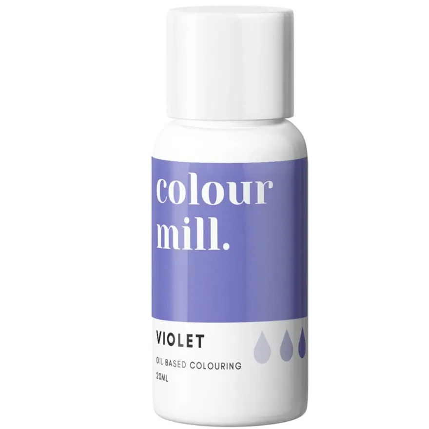 Colour Mill fettlösliche Lebensmittelfarbe - Violet 20ml