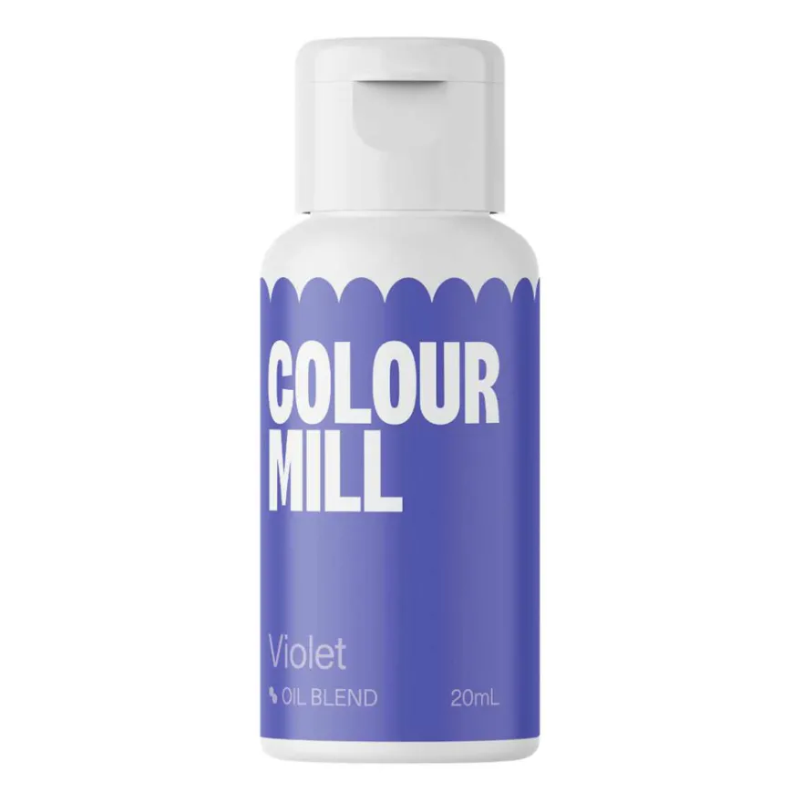 Colour Mill fettlösliche Lebensmittelfarbe - Violet 20ml
