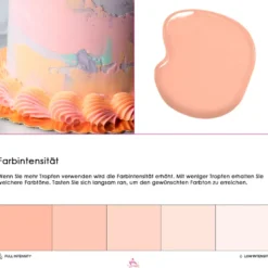 Colour Mill fettlösliche Lebensmittelfarbe - Peach 20ml