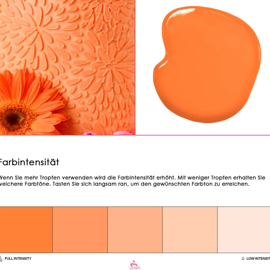 Colour Mill fettlösliche Lebensmittelfarbe - Orange 20ml