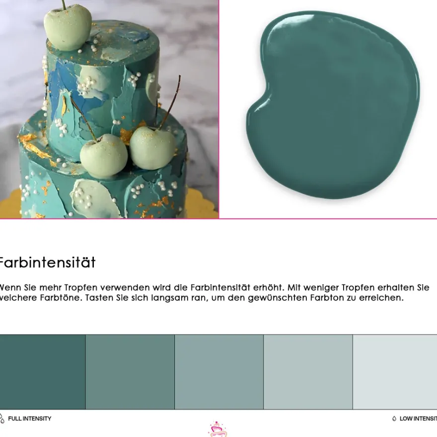 Colour Mill fettlösliche Lebensmittelfarbe - Ocean 20ml