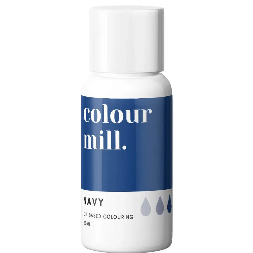 Colour Mill fettlösliche Lebensmittelfarbe - Navy Blue 20ml