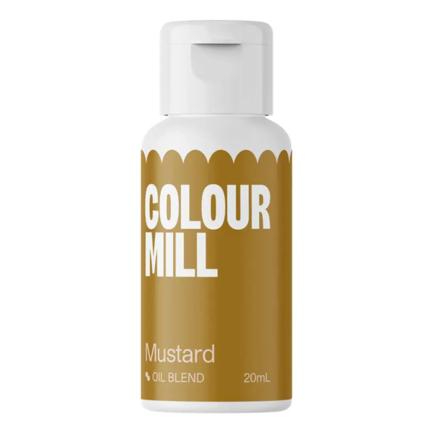 Colour Mill fettlösliche Lebensmittelfarbe - Mustard 20ml