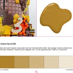 Colour Mill fettlösliche Lebensmittelfarbe - Mustard 20ml