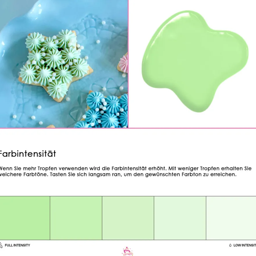 Colour Mill fettlösliche Lebensmittelfarbe - Mint 20ml