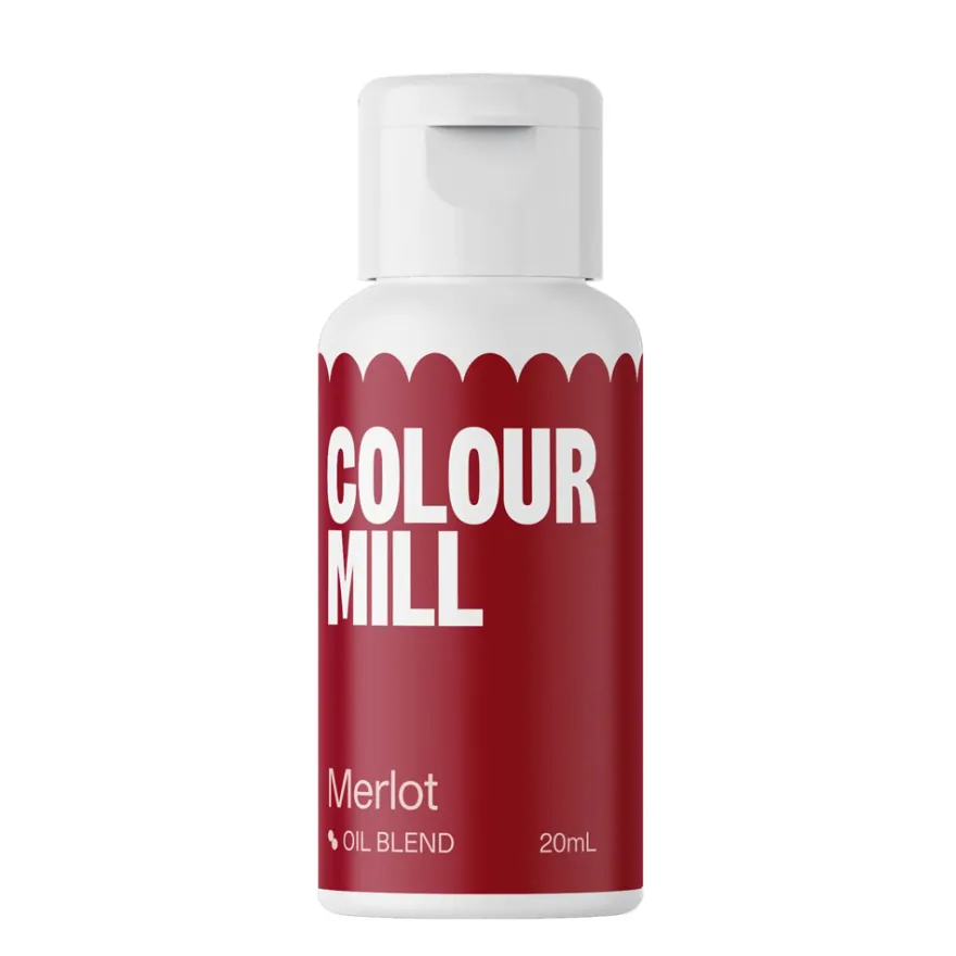 Colour Mill fettlösliche Lebensmittelfarbe - Merlot 20ml