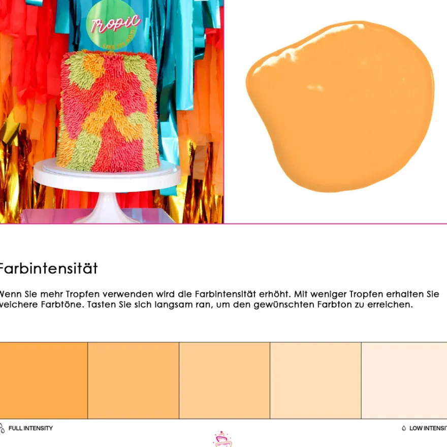 Colour Mill fettlösliche Lebensmittelfarbe - Mango 20ml