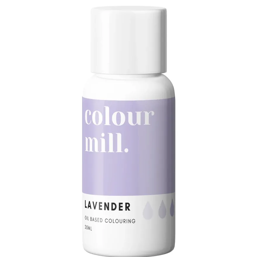 Colour Mill fettlösliche Lebensmittelfarbe - Lavender 20ml