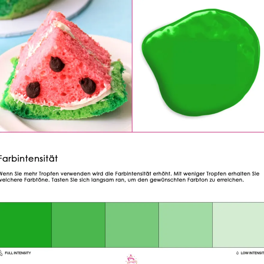 Colour Mill fettlösliche Lebensmittelfarbe - Green 20ml