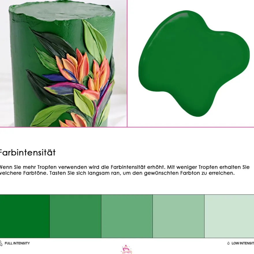 Colour Mill fettlösliche Lebensmittelfarbe - Forest 20ml