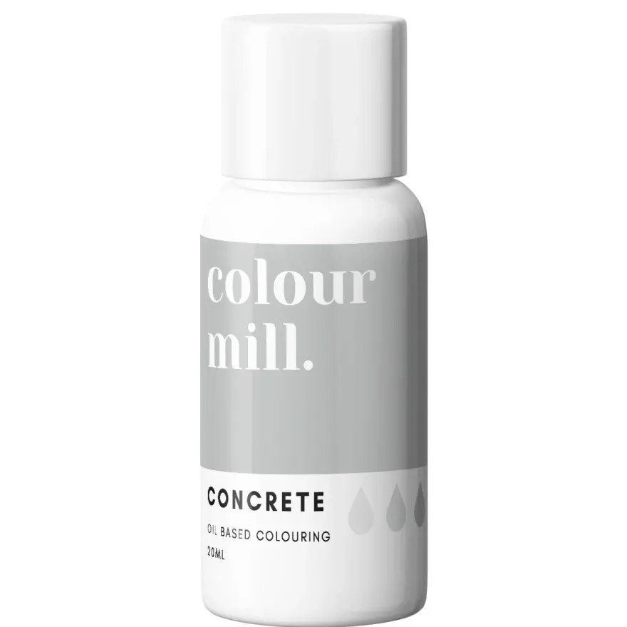 Colour Mill fettlösliche Lebensmittelfarbe - Concrete 20ml