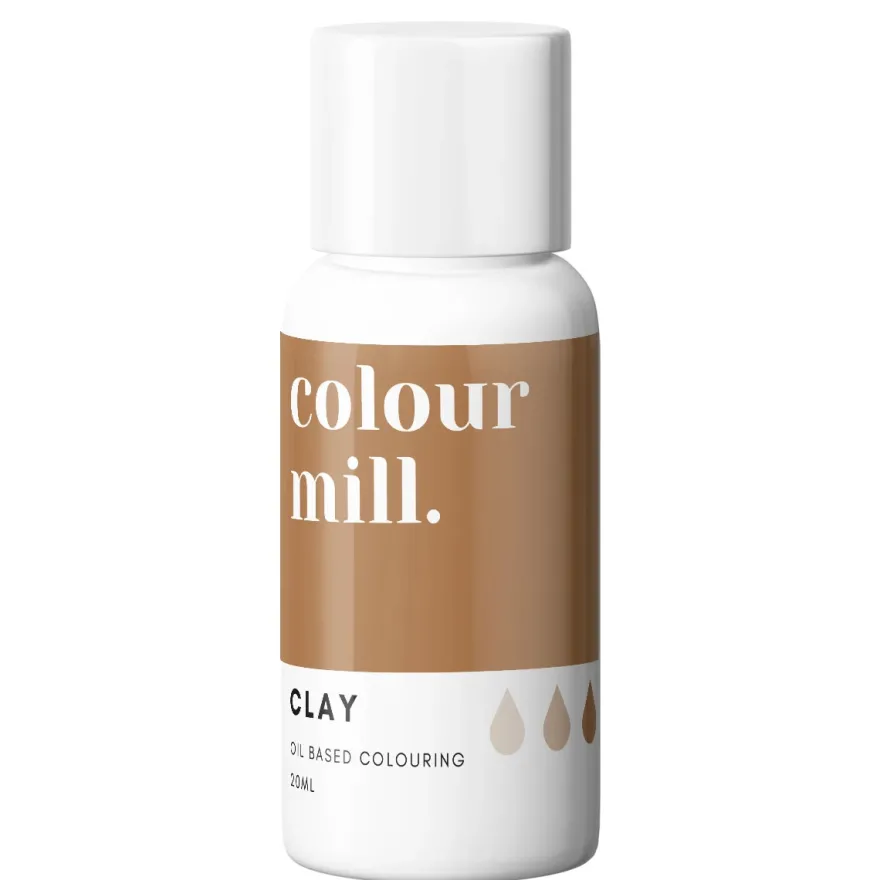 Colour Mill fettlösliche Lebensmittelfarbe - Clay 20ml