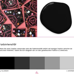Colour Mill fettlösliche Lebensmittelfarbe - Black 20ml