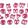 Decora Ausstecher Alphabet 27 Teilig