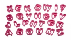 Decora Ausstecher Alphabet 27 Teilig