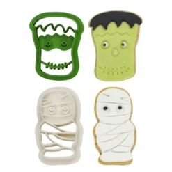 Decora Ausstecher Halloween - Frankenstein & Mumie