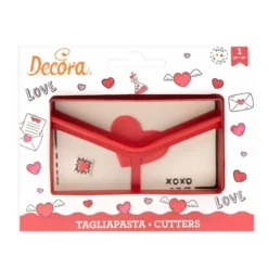 Decora Ausstecher mit Prägung - Brief