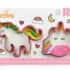 Decora Ausstecher - Set Einhorn