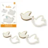 Decora Ausstecher Set Taube 3teilig