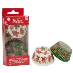 Decora Cupcake Papierbackförmchen Gingerbread 36 Stück