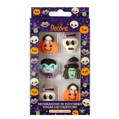 Decora Zuckerdeko Halloween - Horror 6teilig