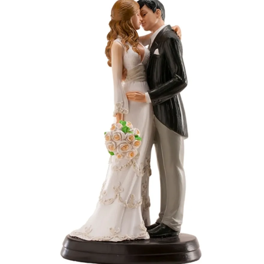 Dekorative Tortenfigur Hochzeitspaar - Maria & Juan 18cm