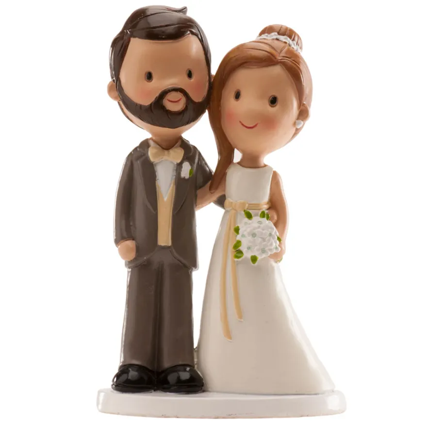 Dekorative Tortenfigur Hochzeitspaar - old Fashion