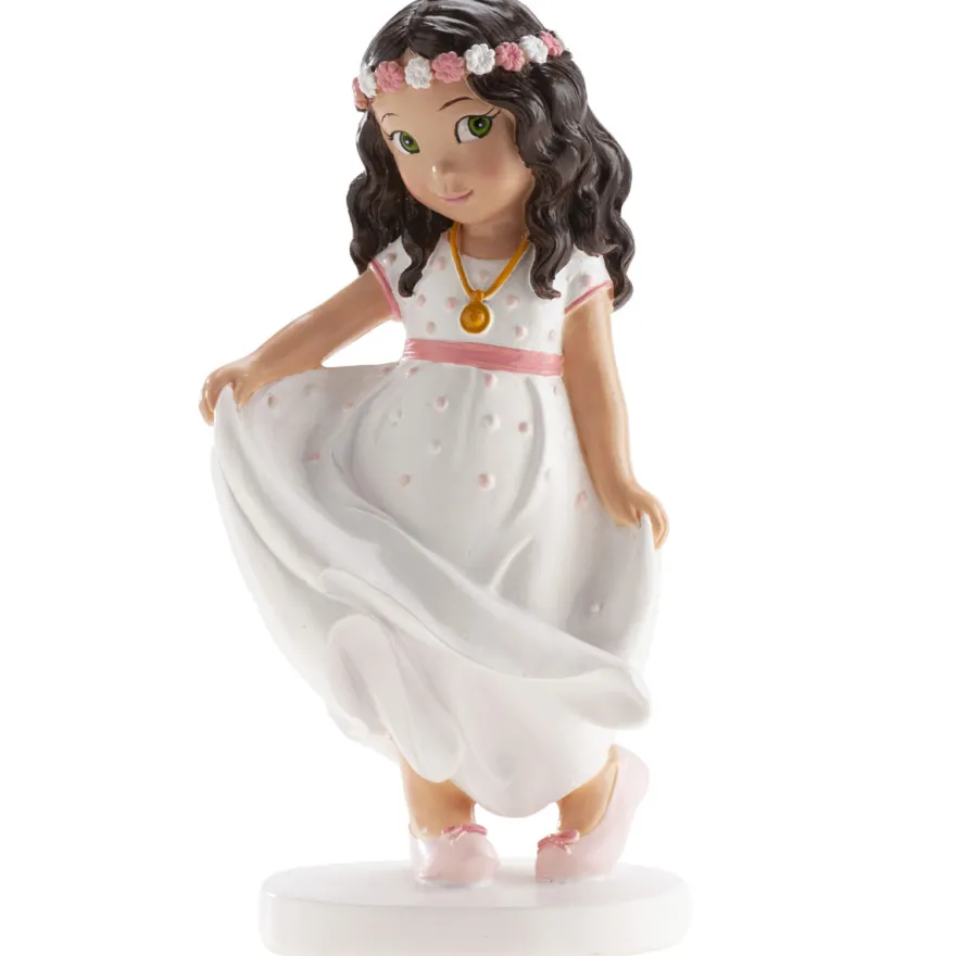 Dekorative Tortenfigur Kommunion Mädchen Berta