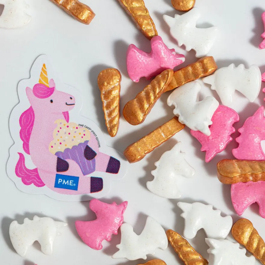 3D Sprinkle Charms von PME - Einhorn 25g