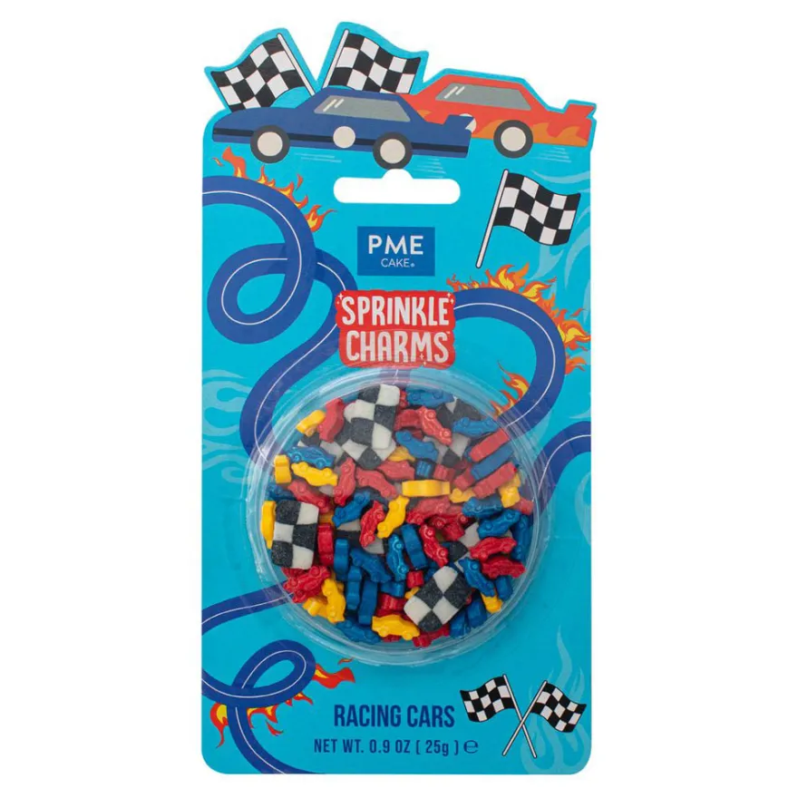 3D Sprinkle Charms von PME - Rennauto 25g