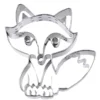 Edelstahl- Ausstecher Fuchs 7,5cm