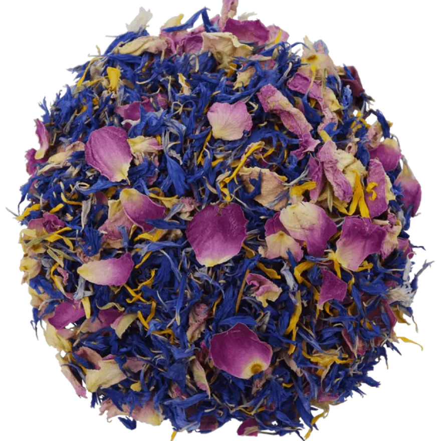 Essbare Blumen - Blütenmix Saphire 10g