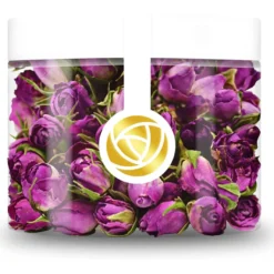Essbare getrocknete Blumen - ganze Damaszener Rosen 20g