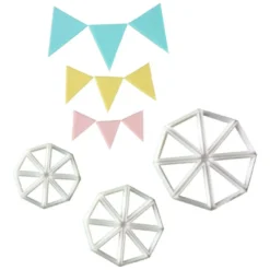FMM Ausstechform Bunting - Wimpel