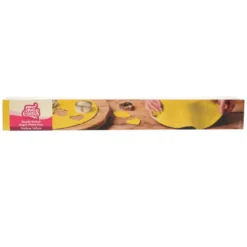 Funcakes ausgerollte Fondantdecke - Gelb 36cm