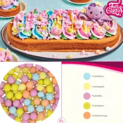 FunCakes Candy Choco Pearls Large Matt Mix 70g