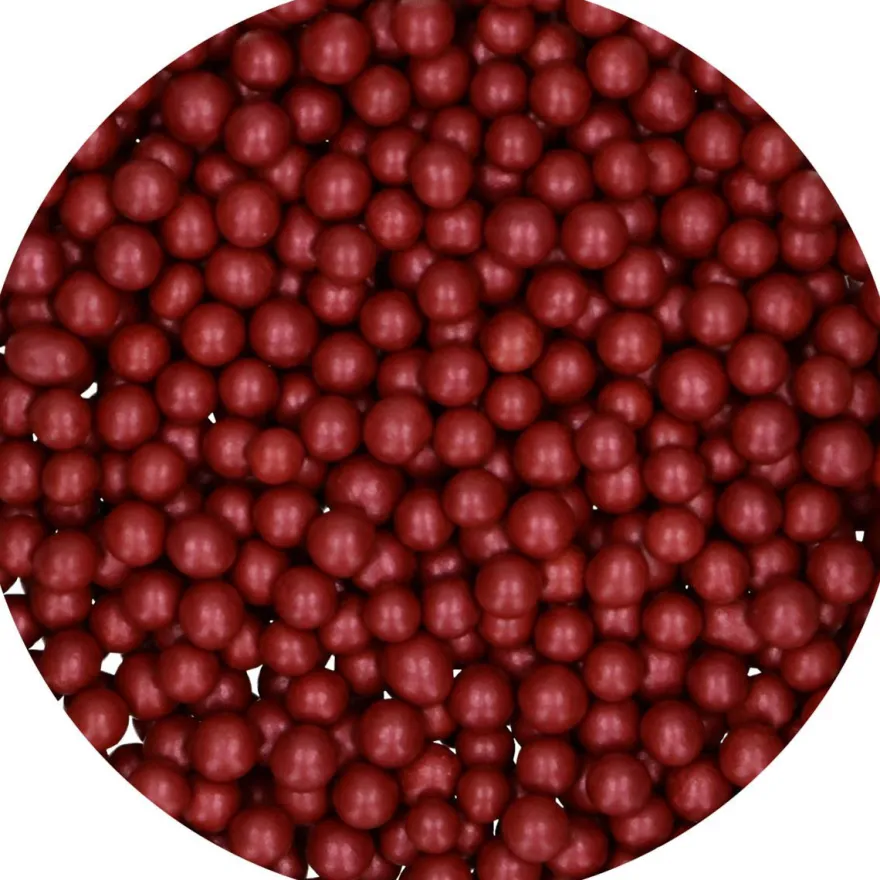 FunCakes Candy Choco Pearls Medium Bordeaux 80g