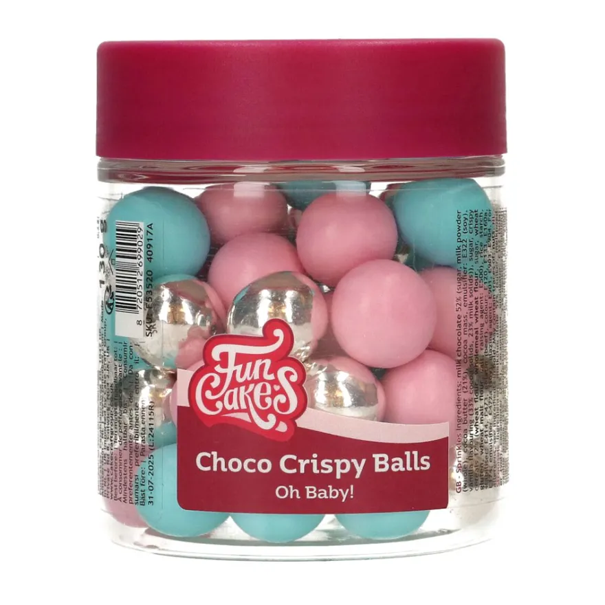 FunCakes Choco Crispy Balls – Oh Baby 130g