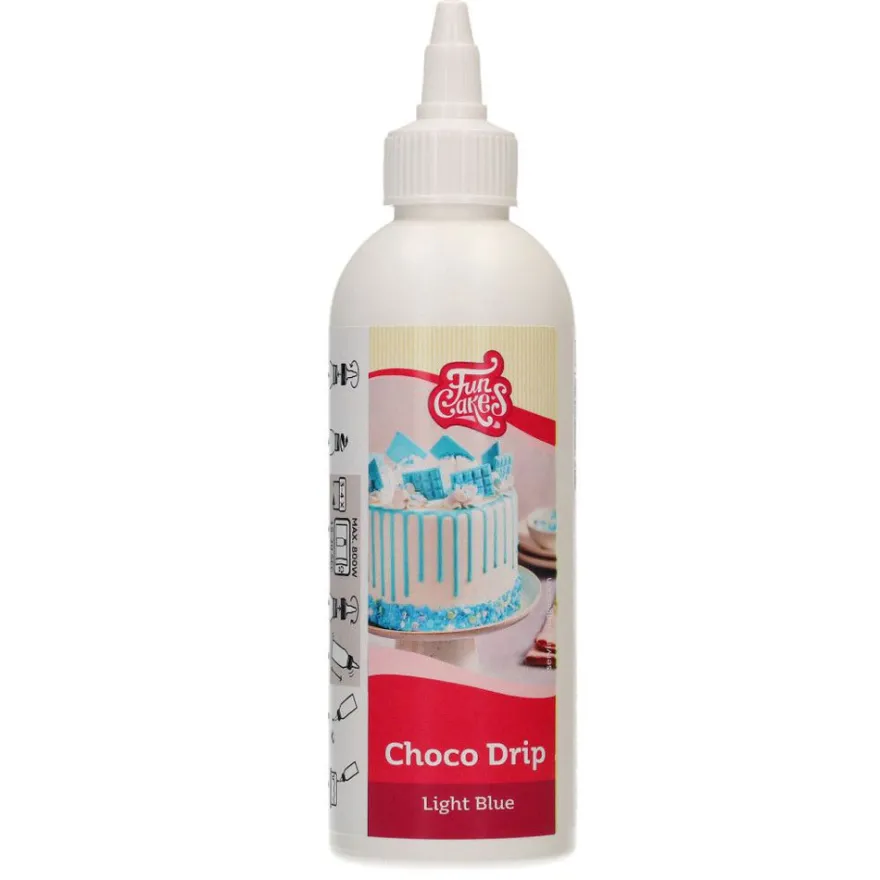 Funcakes Choco Drip -Hell- Blau 180g