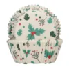 FunCakes Cupcake-Backförmchen Holly Leaf 48 Stück